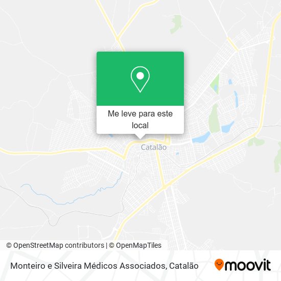 Monteiro e Silveira Médicos Associados mapa