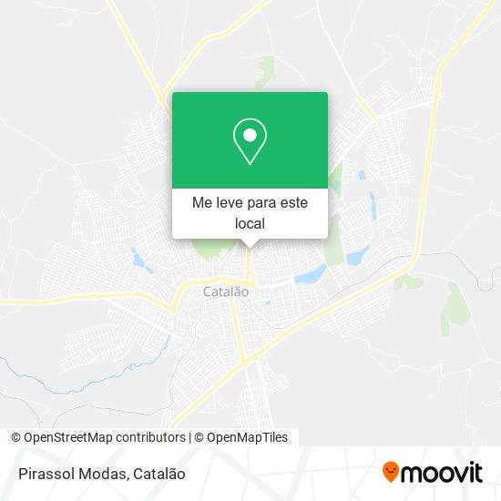 Pirassol Modas mapa