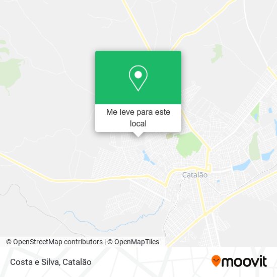 Costa e Silva mapa