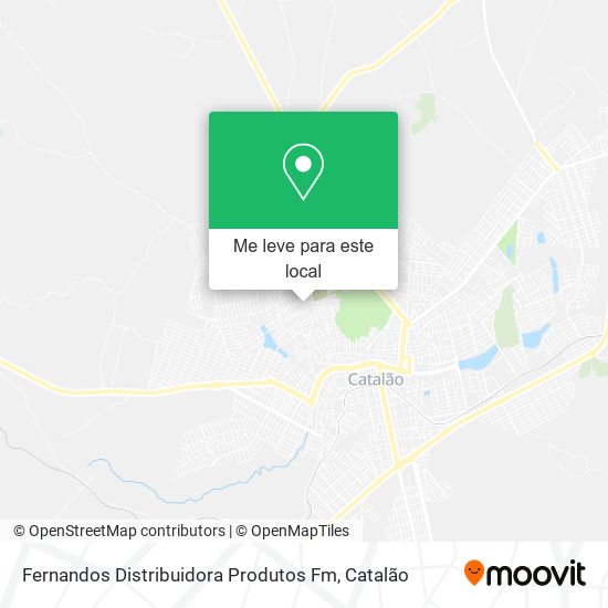 Fernandos Distribuidora Produtos Fm mapa