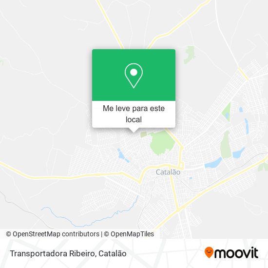 Transportadora Ribeiro mapa