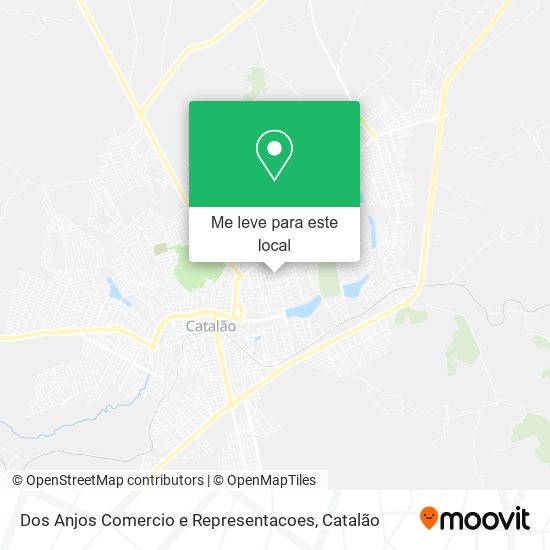 Dos Anjos Comercio e Representacoes mapa