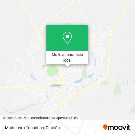 Madeireira Tocantins mapa