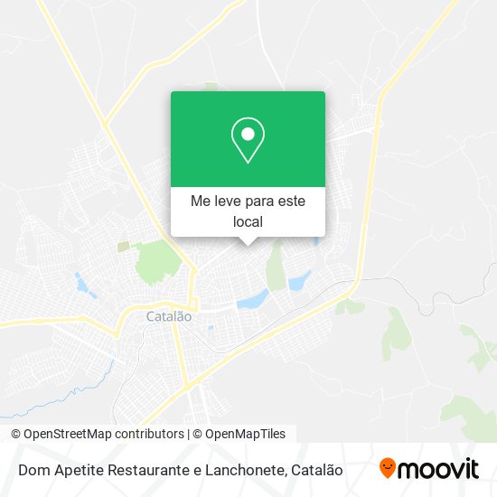 Dom Apetite Restaurante e Lanchonete mapa