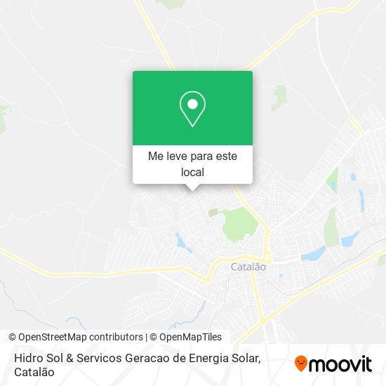Hidro Sol & Servicos Geracao de Energia Solar mapa