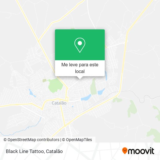 Black Line Tattoo mapa