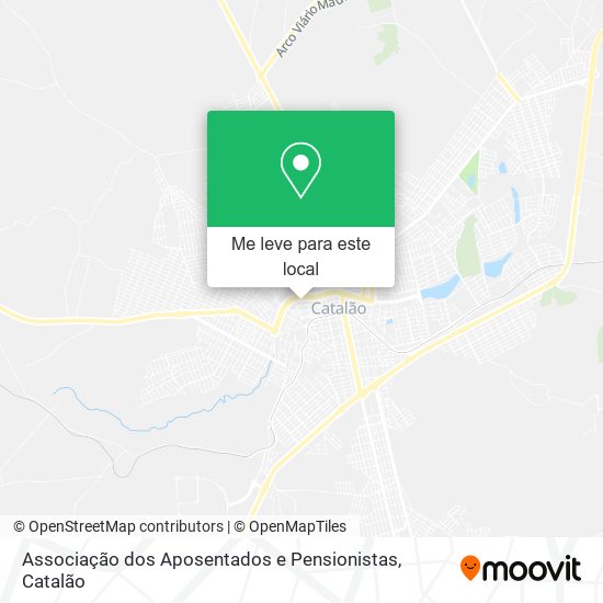 Associação dos Aposentados e Pensionistas mapa