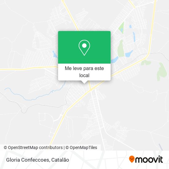 Gloria Confeccoes mapa