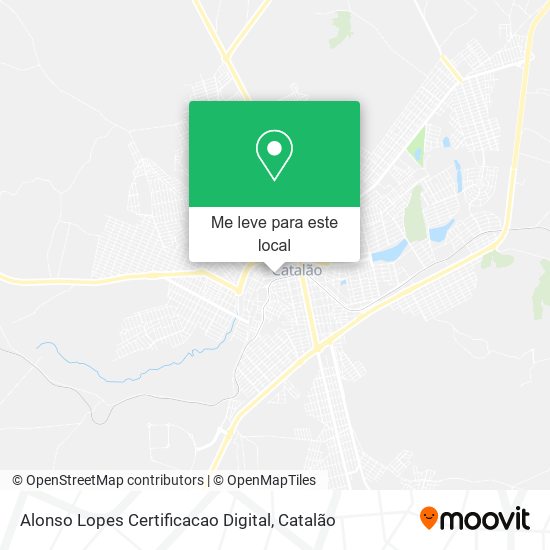 Alonso Lopes Certificacao Digital mapa