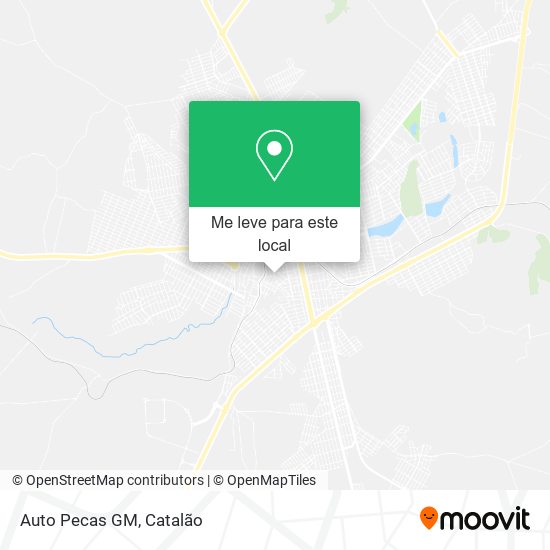 Auto Pecas GM mapa