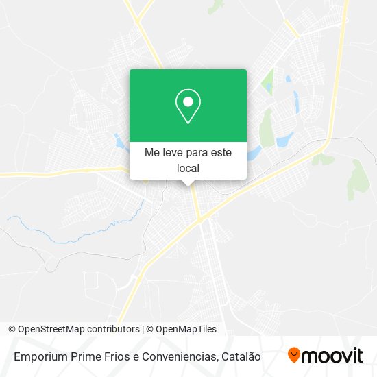 Emporium Prime Frios e Conveniencias mapa