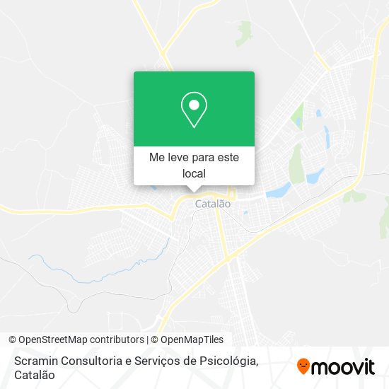 Scramin Consultoria e Serviços de Psicológia mapa