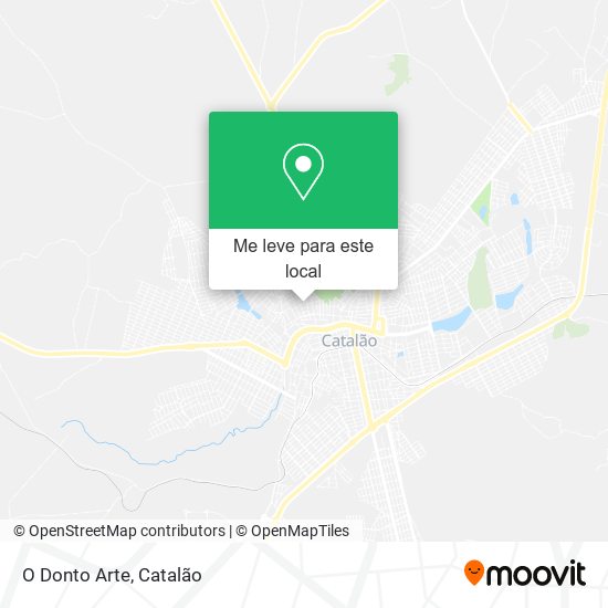 O Donto Arte mapa
