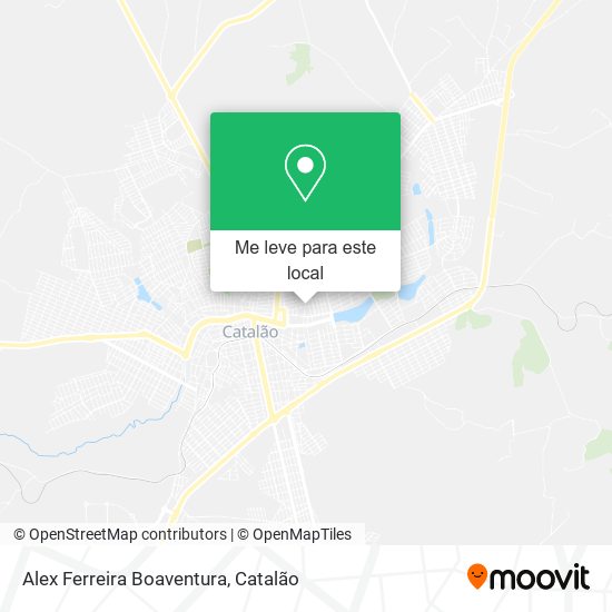 Alex Ferreira Boaventura mapa