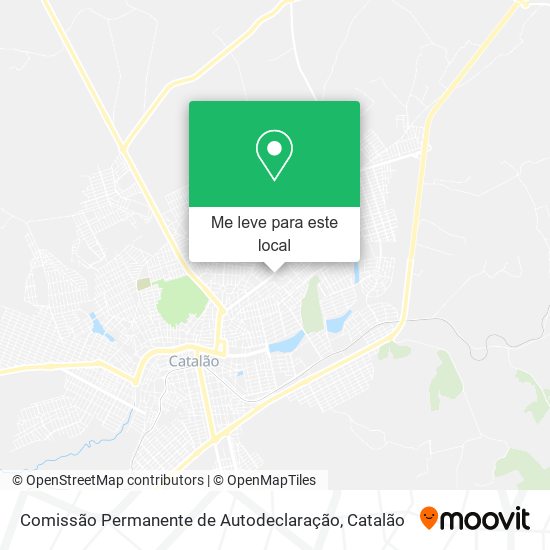 Comissão Permanente de Autodeclaração mapa