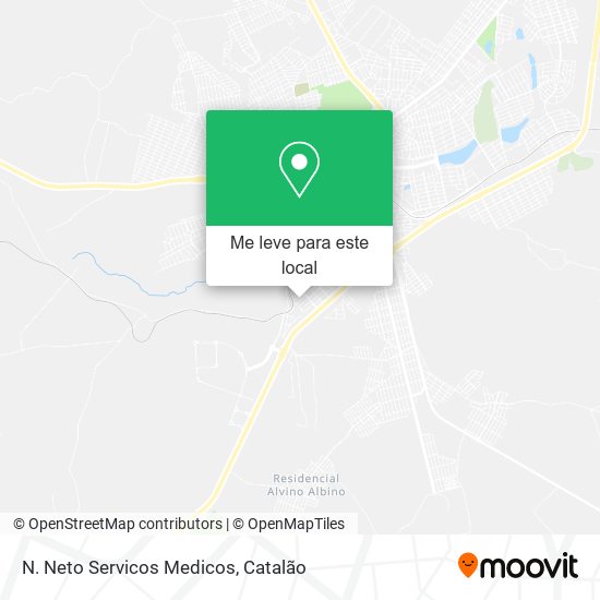 N. Neto Servicos Medicos mapa
