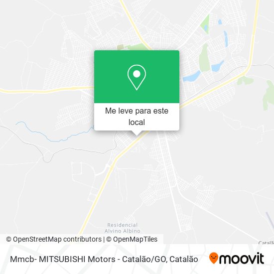 Mmcb- MITSUBISHI Motors - Catalão / GO mapa