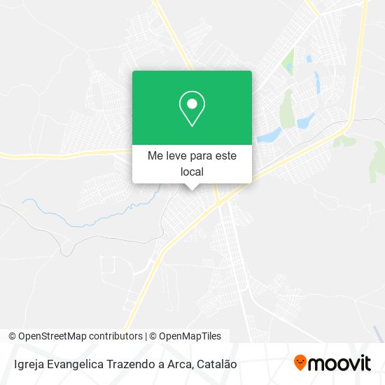 Igreja Evangelica Trazendo a Arca mapa