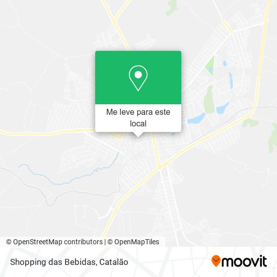 Shopping das Bebidas mapa