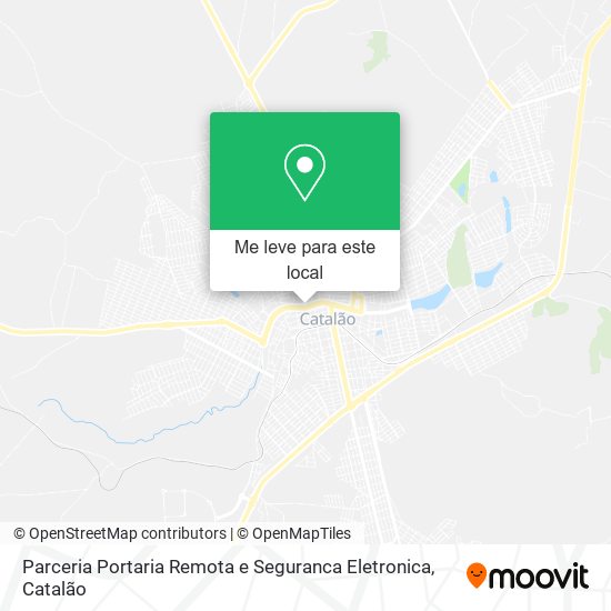 Parceria Portaria Remota e Seguranca Eletronica mapa