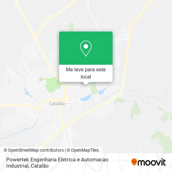 Powertek Engenharia Eletrica e Automacao Industrial mapa