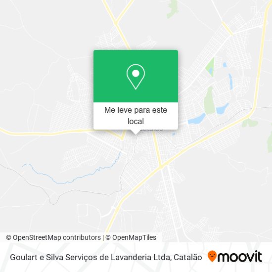 Goulart e Silva Serviços de Lavanderia Ltda mapa