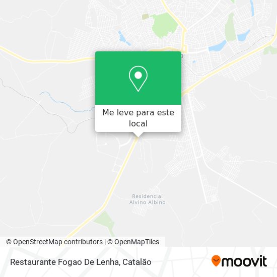 Restaurante Fogao De Lenha mapa