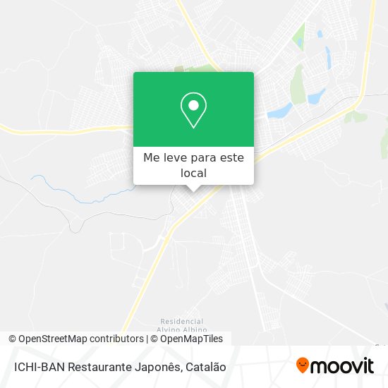 ICHI-BAN Restaurante Japonês mapa