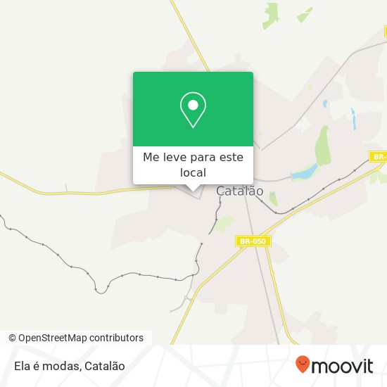 Ela é modas mapa