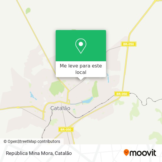República Mina Mora mapa