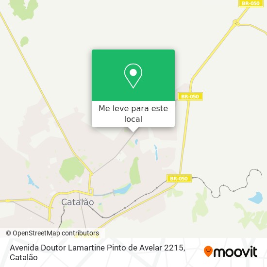 Avenida Doutor Lamartine Pinto de Avelar 2215 mapa