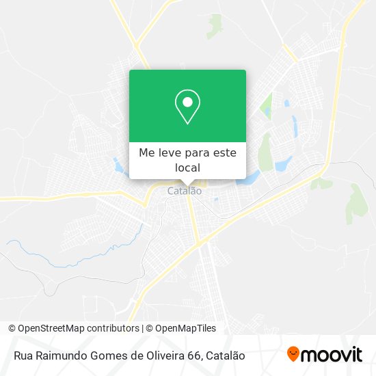 Rua Raimundo Gomes de Oliveira 66 mapa