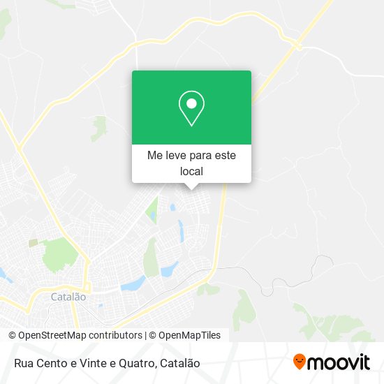 Rua Cento e Vinte e Quatro mapa