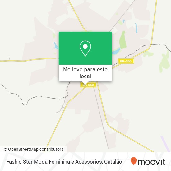 Fashio Star Moda Feminina e Acessorios, Rua L Um Catalão Catalão-GO 75709-150 mapa