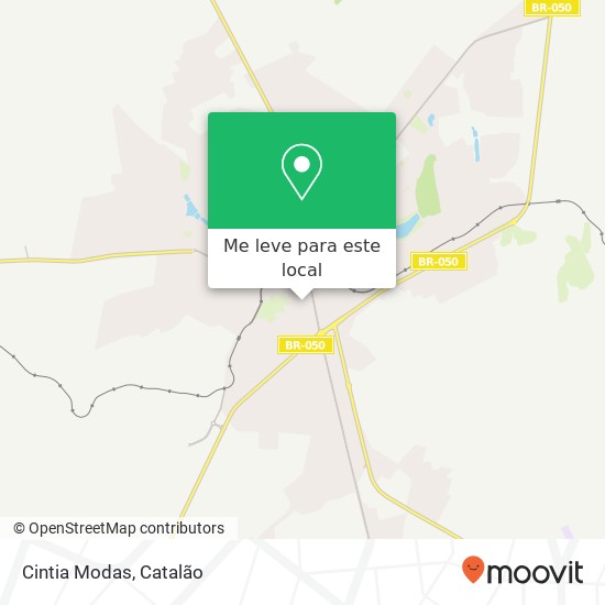 Cintia Modas, Rua Dona Josefina, 165 Catalão Catalão-GO 75709-160 mapa