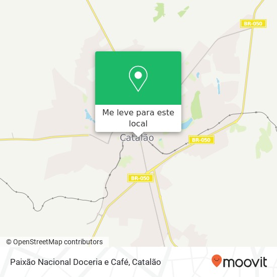 Paixão Nacional Doceria e Café, Rua Nassim Agel Catalão Catalão-GO 75701-050 mapa