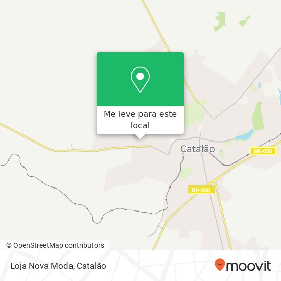 Loja Nova Moda, Rua Dois de Outubro, 364 Catalão Catalão-GO 75712-220 mapa