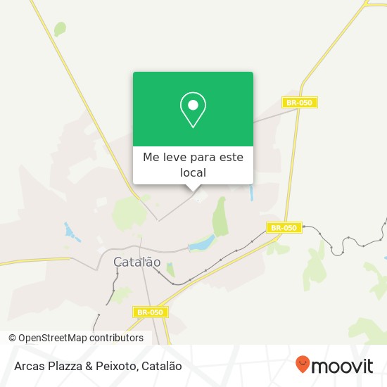 Arcas Plazza & Peixoto, Avenida Doutor Lamartine Pinto de Avelar, 1229 Catalão Catalão-GO 75703-170 mapa