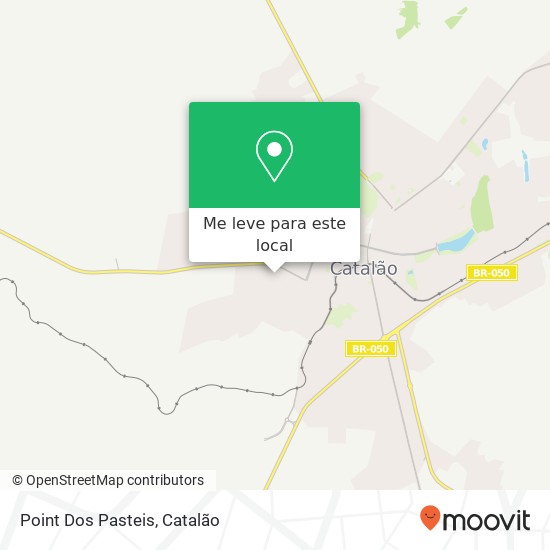 Point Dos Pasteis, Rua Um, 37 Catalão Catalão-GO 75711-260 mapa