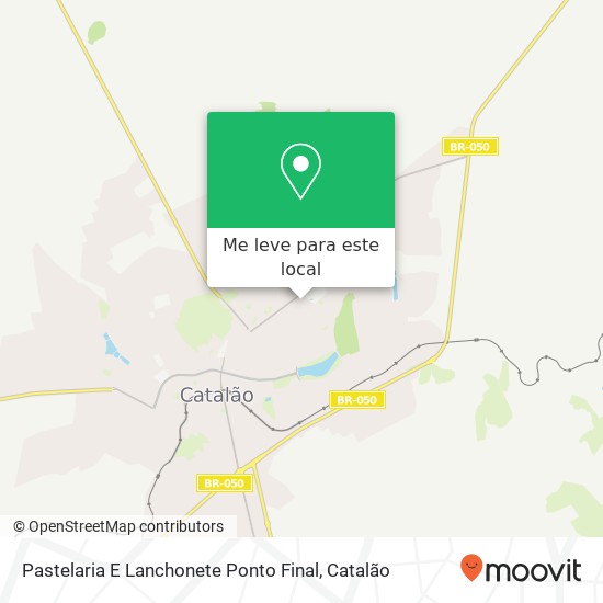 Pastelaria E Lanchonete Ponto Final, Rua Ademar Camargo, 980 Catalão Catalão-GO 75704-140 mapa