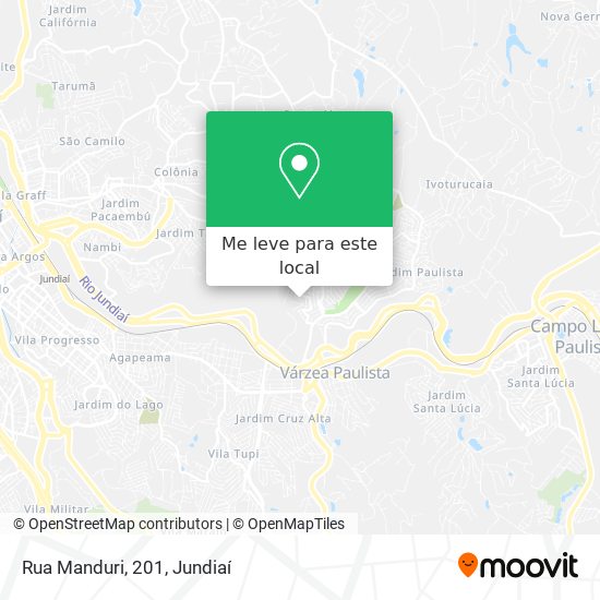 Rua Manduri, 201 mapa