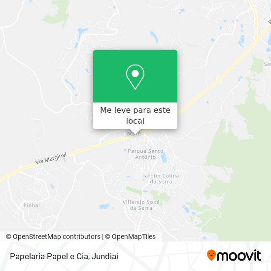 Papelaria Papel e Cia mapa