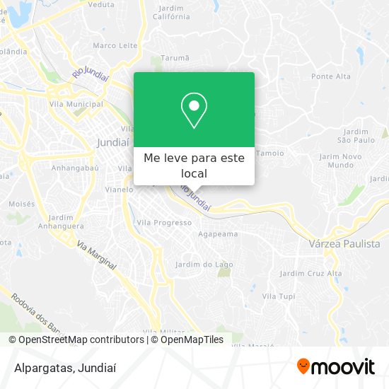 Alpargatas mapa
