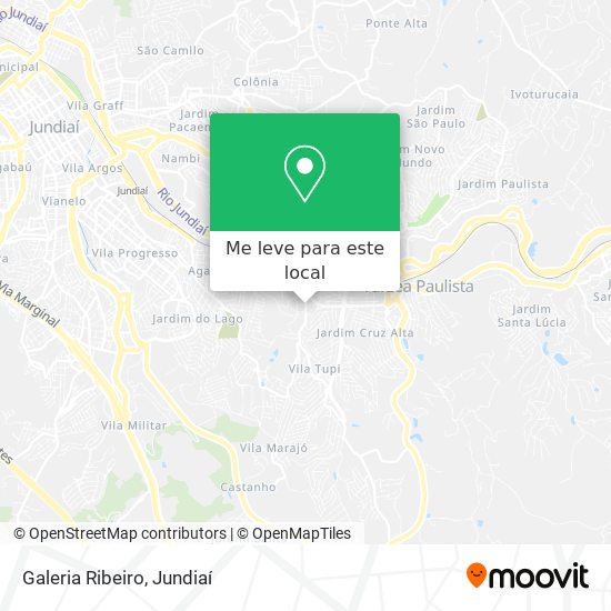 Galeria Ribeiro mapa