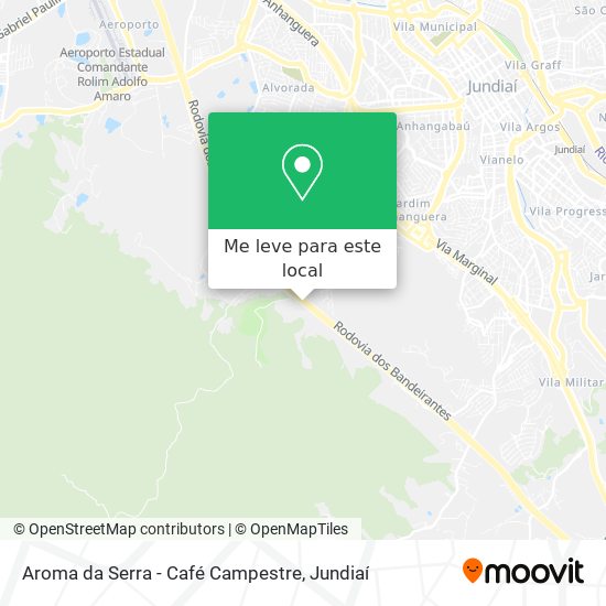Aroma da Serra - Café Campestre mapa