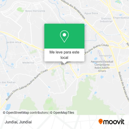 Jundiaí mapa