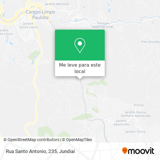 Rua Santo Antonio, 235 mapa
