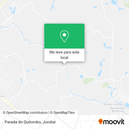 Parada do Quilombo mapa