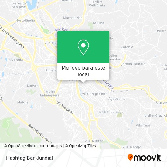 Hashtag Bar mapa