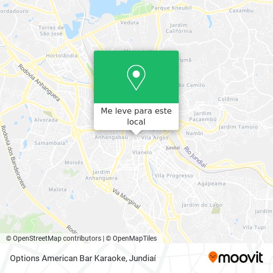 Options American Bar Karaoke mapa